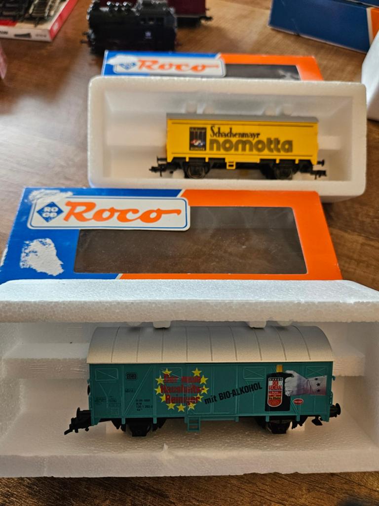 2 x roco wagon ho zgan ovp, Gelijkstroom, Wagon, Ophalen of Verzenden, Zo goed als nieuw