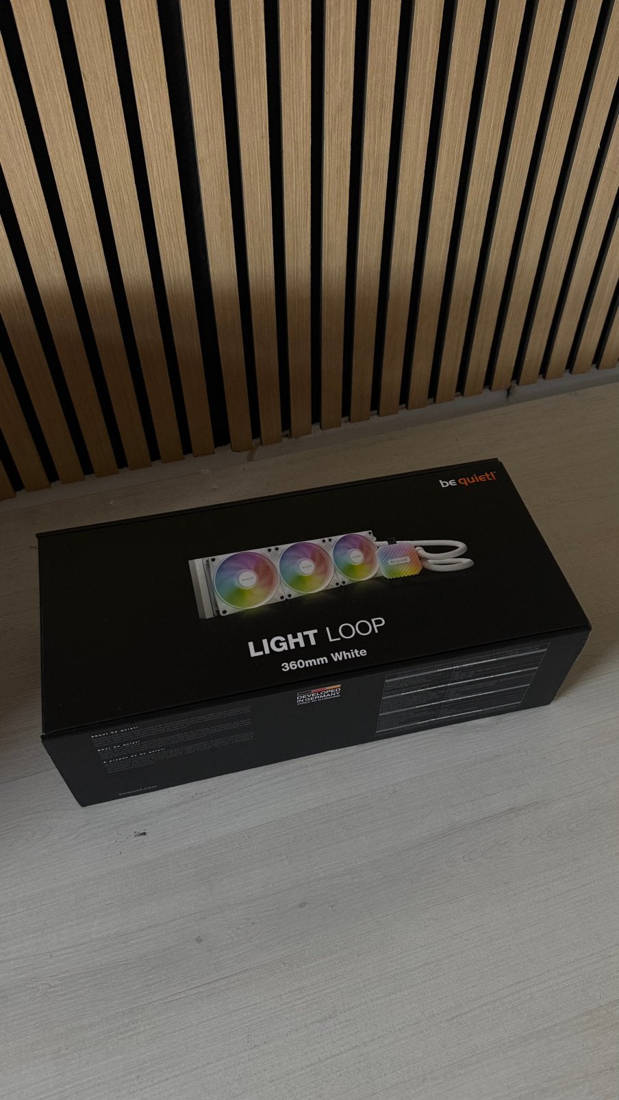 be quiet! Light Loop White 360mm waterkoeler, Ophalen of Verzenden, Zo goed als nieuw, Waterkoeling