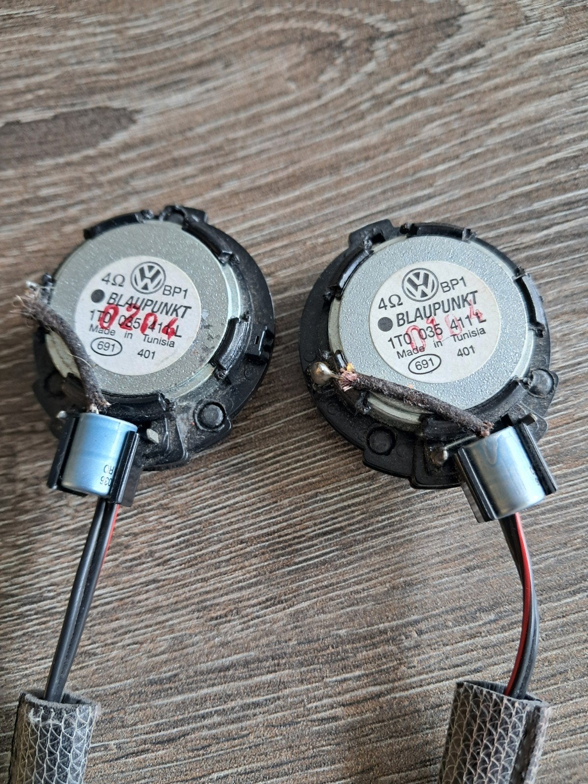 Blaupunkt 4 Ohm VW Auto Luidsprekers (2 stuks), Ophalen