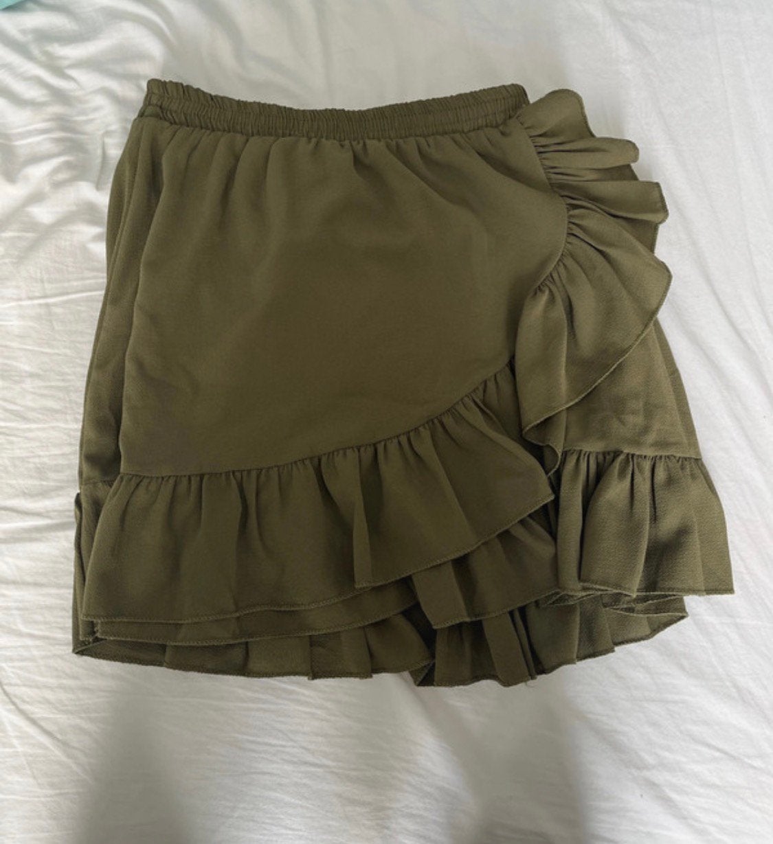 Groen rokje, Ophalen of Verzenden, Zo goed als nieuw, Maat 34 (XS) of kleiner, Boven de knie