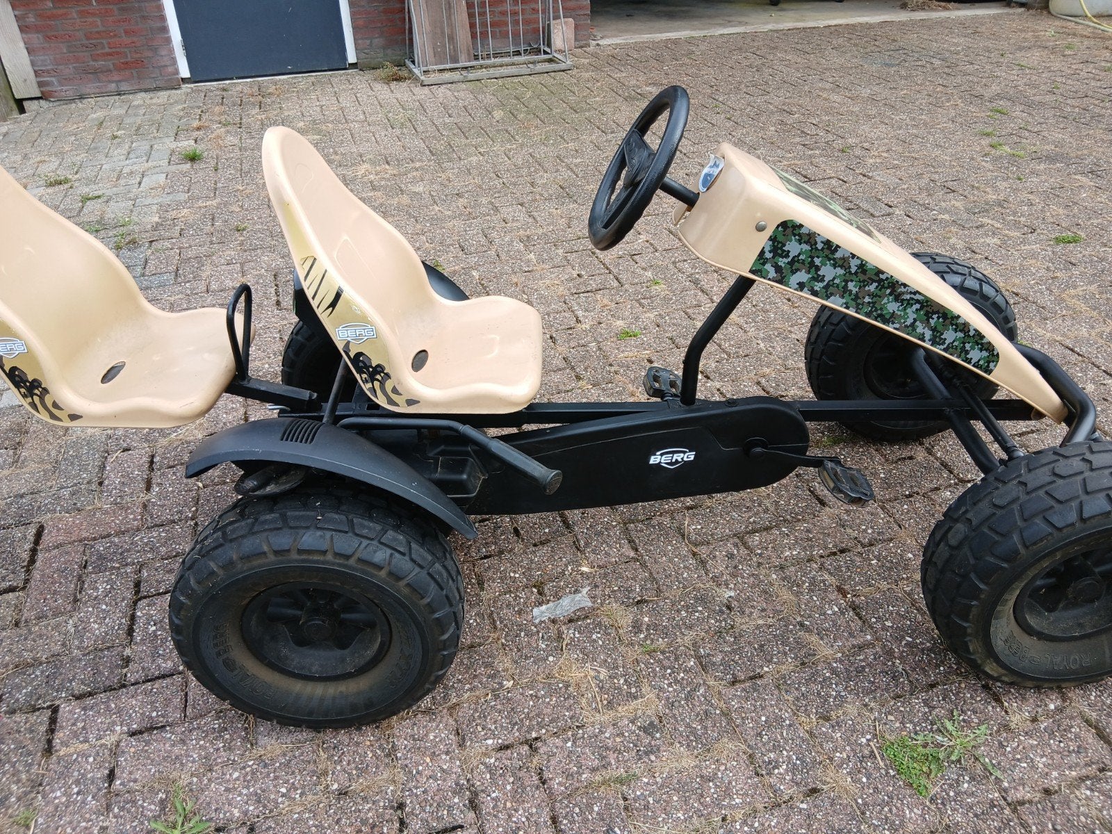 Super stoere BERG XL skelter Safari BFR met duozit, Ophalen, Gebruikt, Berg, Duozit