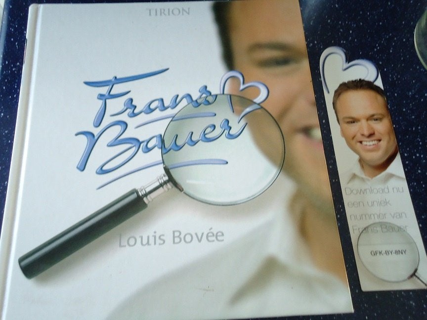 frans bauer ,, door louis bovee, Ophalen of Verzenden, Zo goed als nieuw, Louis bovee, Film, Tv en Media