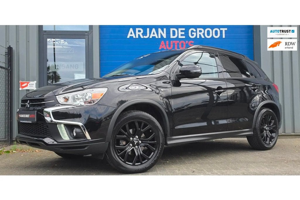 Mitsubishi ASX 1.6 117PK Navi Panorama Keyless € 16.850,00, Stof, Gebruikt, 1590 cc, Zwart