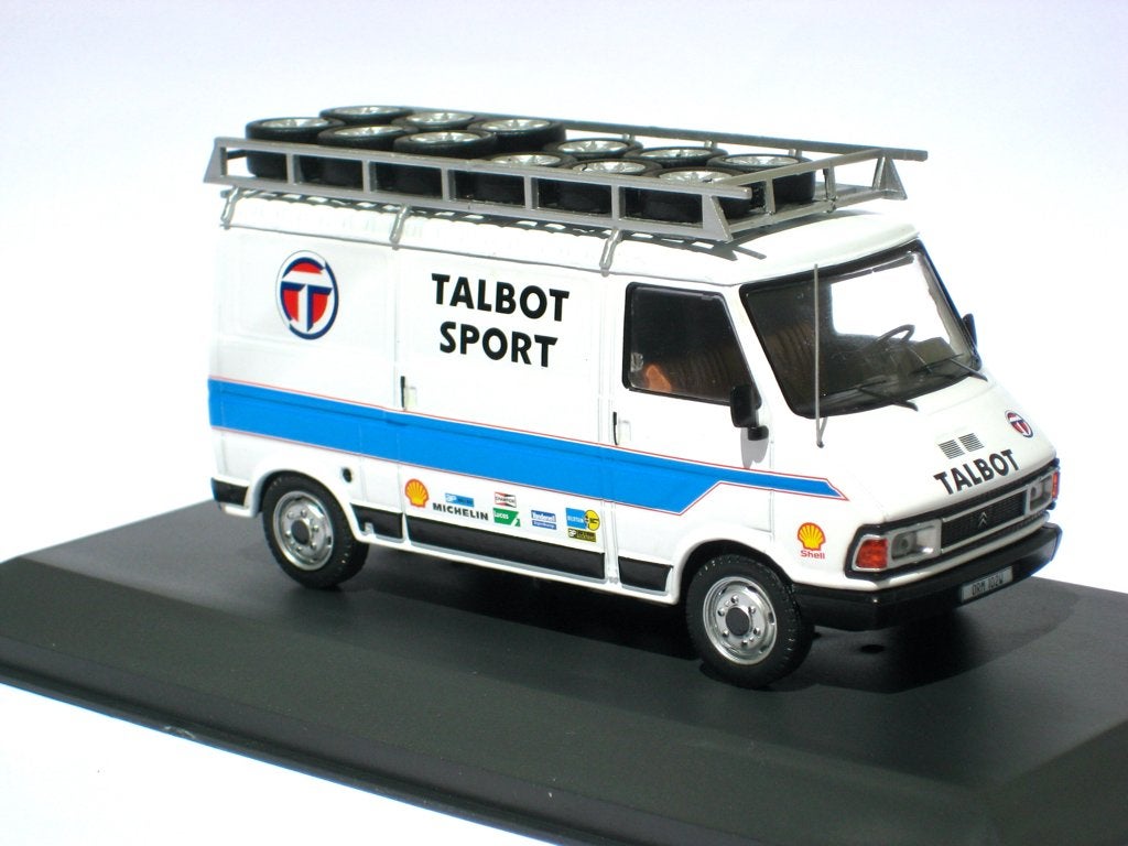 Citroen C35 materiaalwagen Talbot Sport (Almeras) Ixo 1:43, Hobby en Vrije tijd, Modelauto's | 1:43, Ophalen of Verzenden, Nieuw