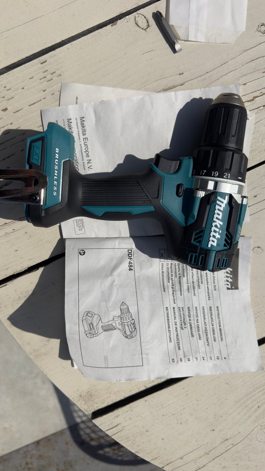 Makita DDF484 Accuboormachine - Nieuw zonder doos, Ophalen of Verzenden, Nieuw, Boor- en Schroefmachine, Variabele snelheid
