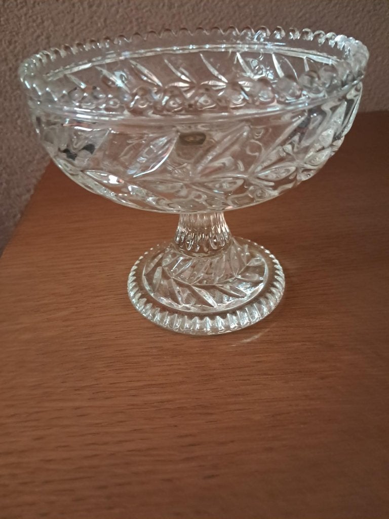 Walther Glas schaaltje op voet, Ophalen of Verzenden