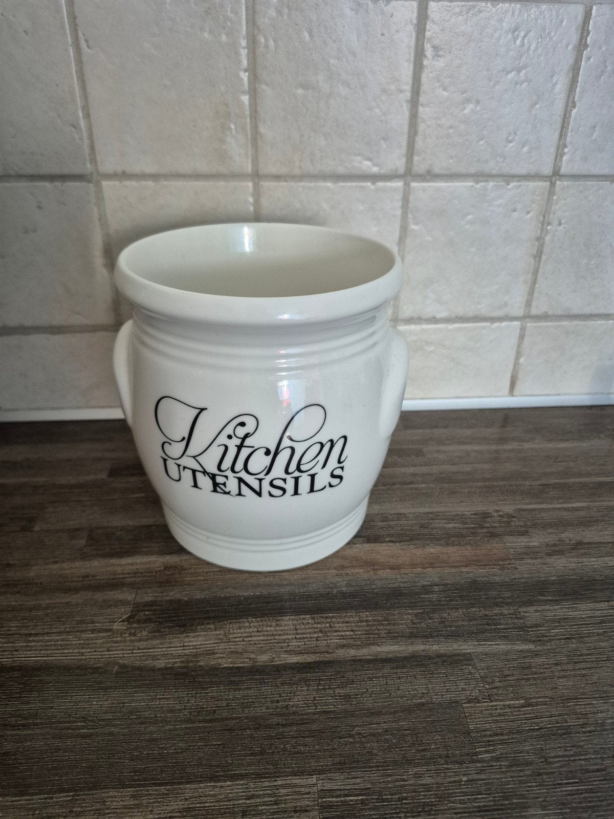 Riviera Maison Kitchen Utensils Pot - Zo goed als nieuw, Overige typen, Ophalen of Verzenden, Zo goed als nieuw, Steen/keramiek