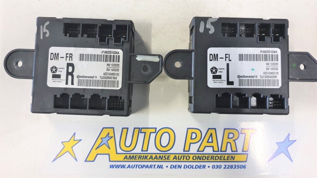 Dodge Ram pickup deur module 2013-2018, Gebruikt, PO Box 21-8004 | Auburn Hills, MI 48321-8004, Jeep, Ophalen of Verzenden