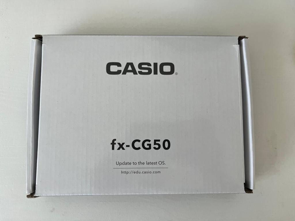 Casio fx-CG50 grafische rekenmachine, Ophalen of Verzenden, Grafische rekenmachine, Nieuw