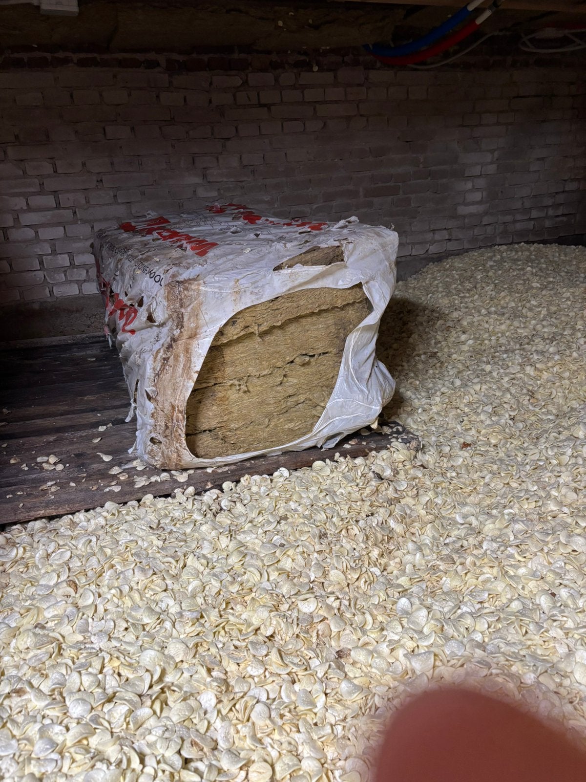 Pak Rockwool isolatiemateriaal, Ophalen, 4 tot 8 cm, Nieuw, Steenwol