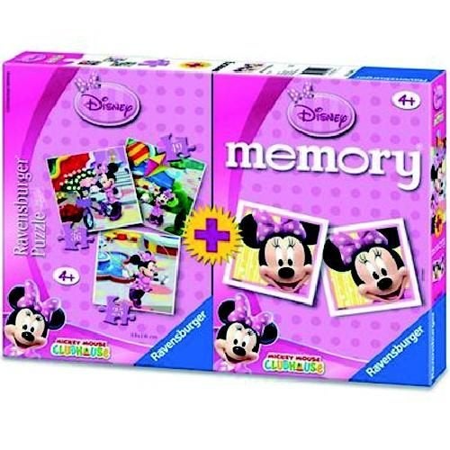 Ravensburger: Minnie Mouse Puzzel + Memory, ., Nieuw, ., 6 jaar of ouder