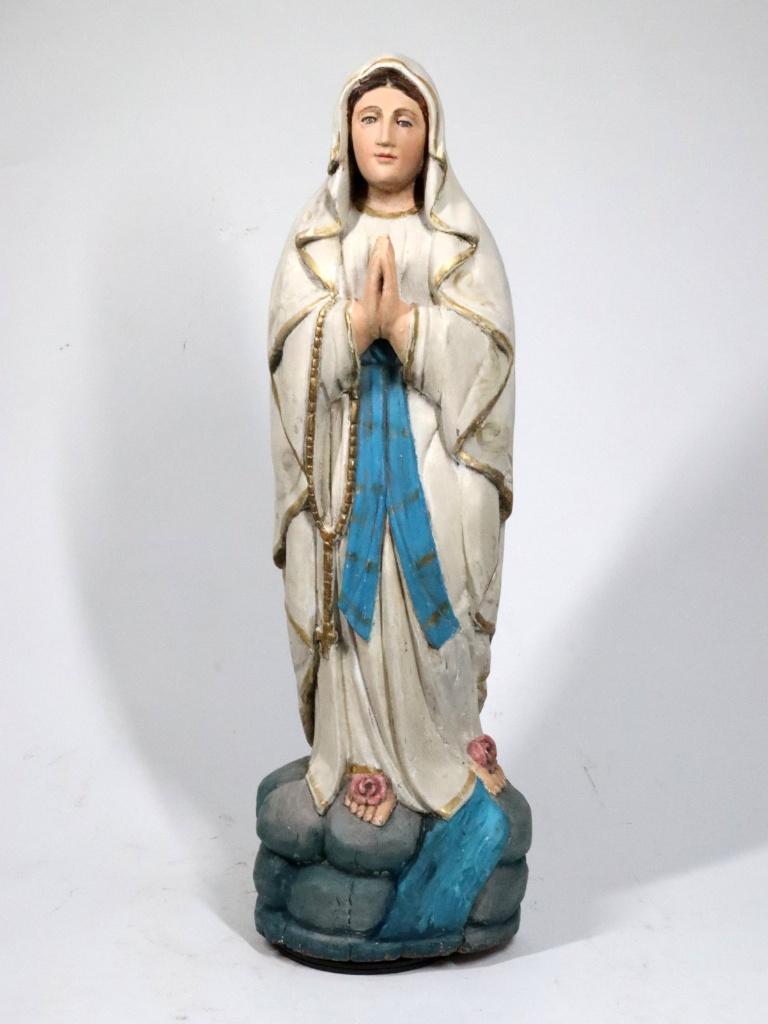 Maria van Lourdes, Sculptuur 19de eeuw, Antiek en Kunst, Ophalen