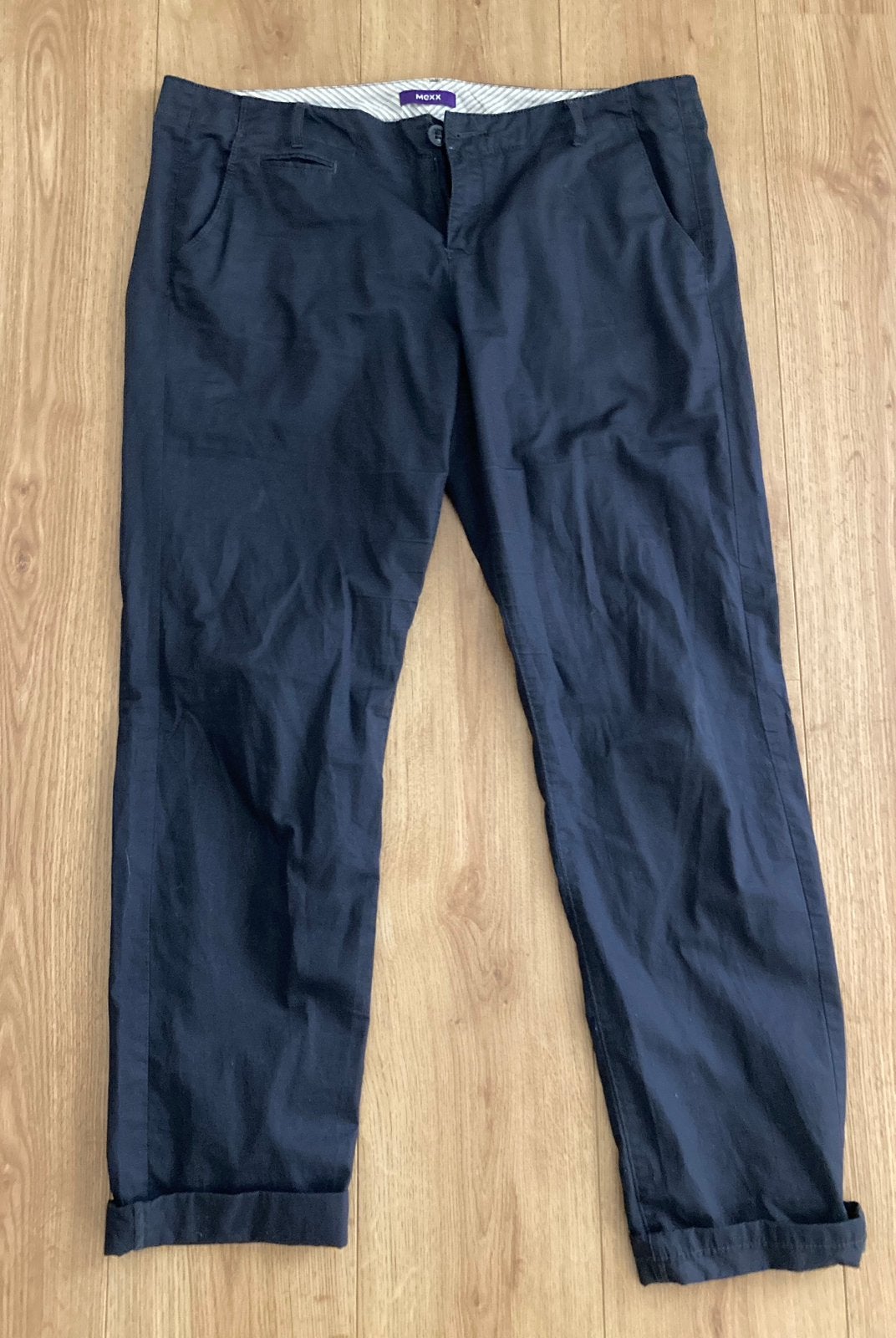 Mexx katoenen broek maat 44, Blauw, Maat 42/44 (L), Ophalen of Verzenden, Zo goed als nieuw