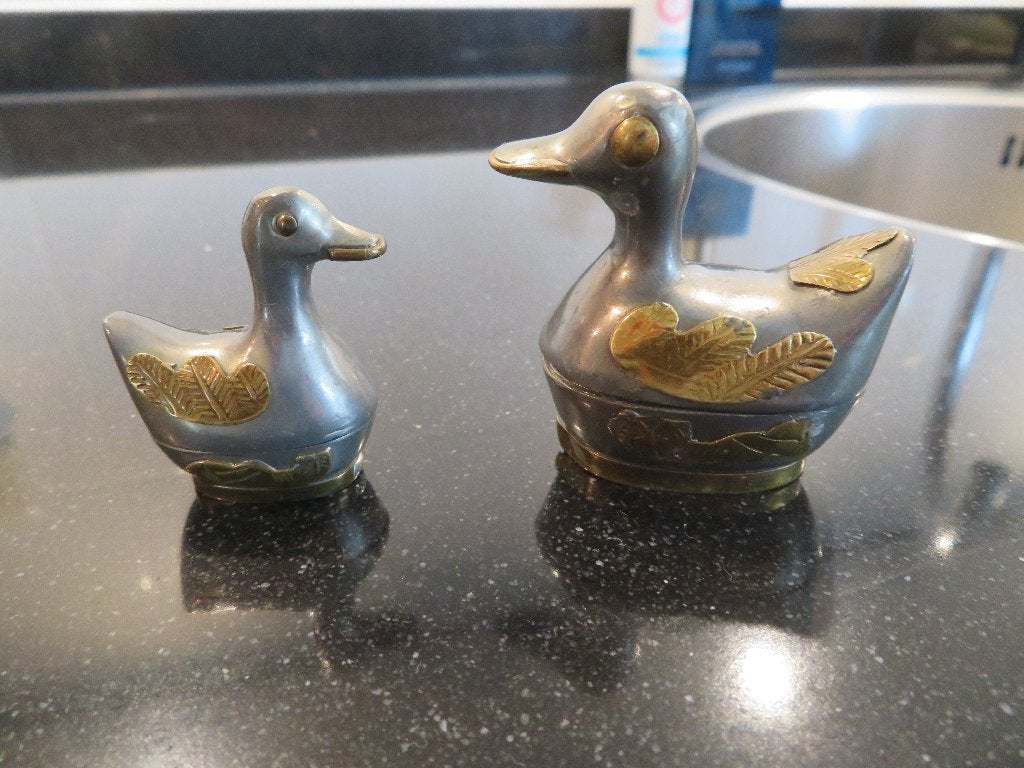 Eendjes tin, Antiek en Kunst, Ophalen of Verzenden