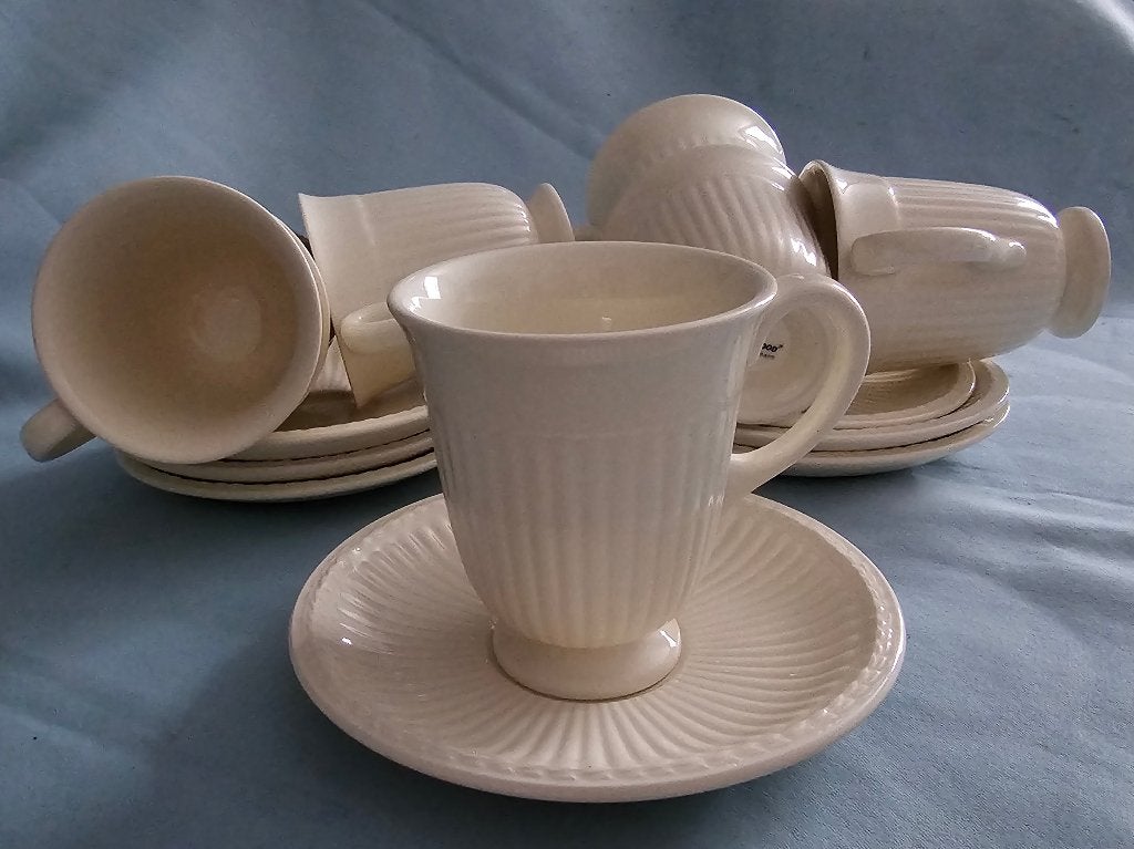 Wedgewood Edmé plain, Ophalen, Zo goed als nieuw, Kop(pen) en/of Schotel(s), Wedgwood
