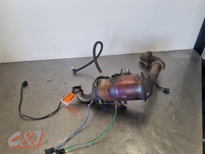 Roetfilter van een Ford Transit Connect