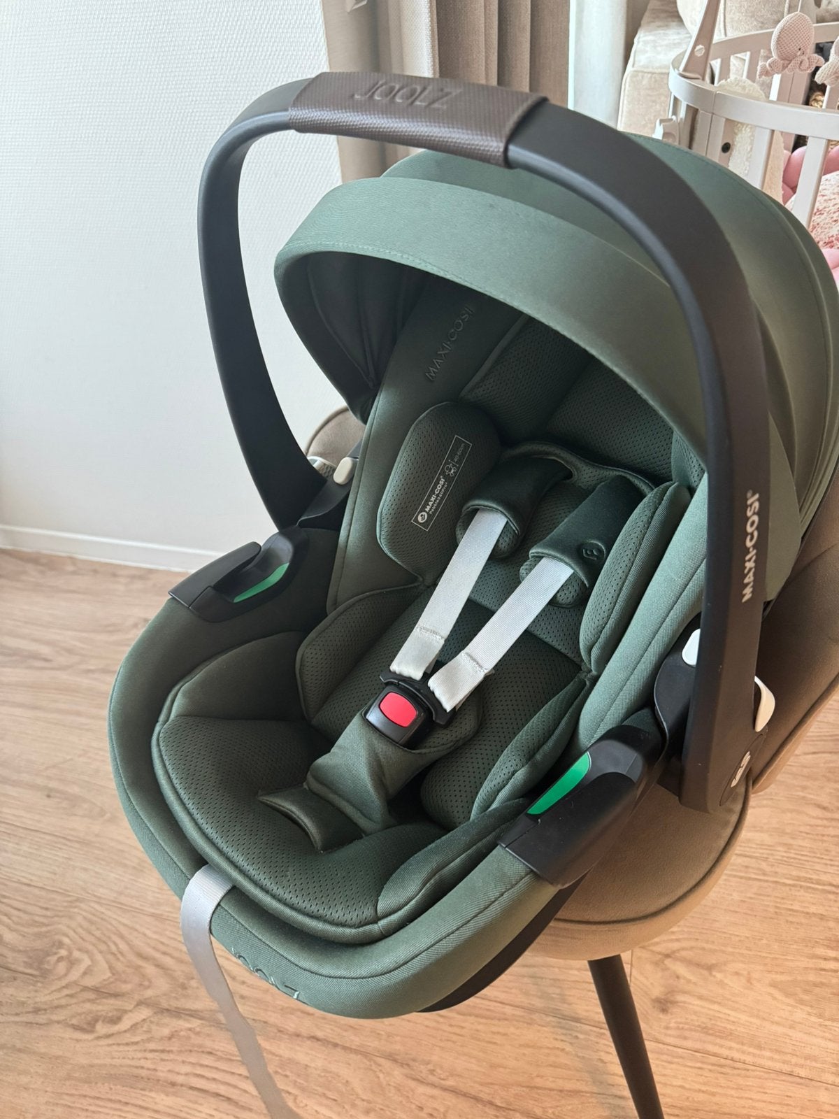 Maxicosi joolz Pebble, Ophalen, Autogordel, Zo goed als nieuw, 0 t/m 13 kg
