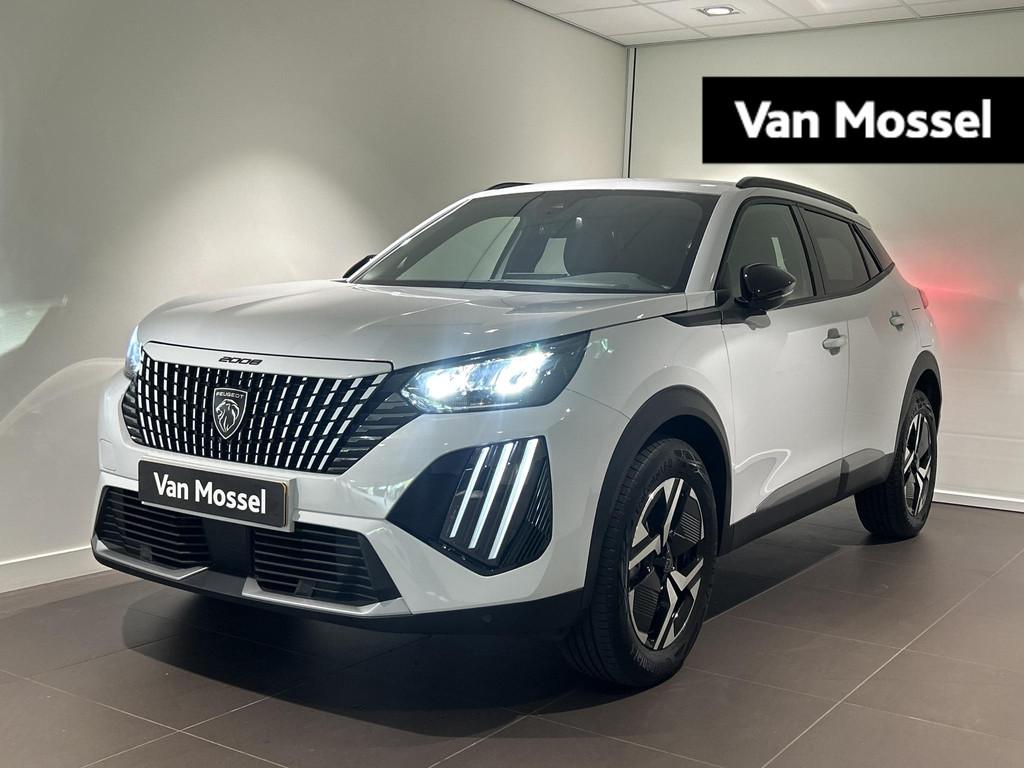 Peugeot 2008 1.2 Hybrid 145 Allure | CLIMATE CONTROL | NAVIG, Gebruikt, Euro 6, 1199 cc, Leder en Stof