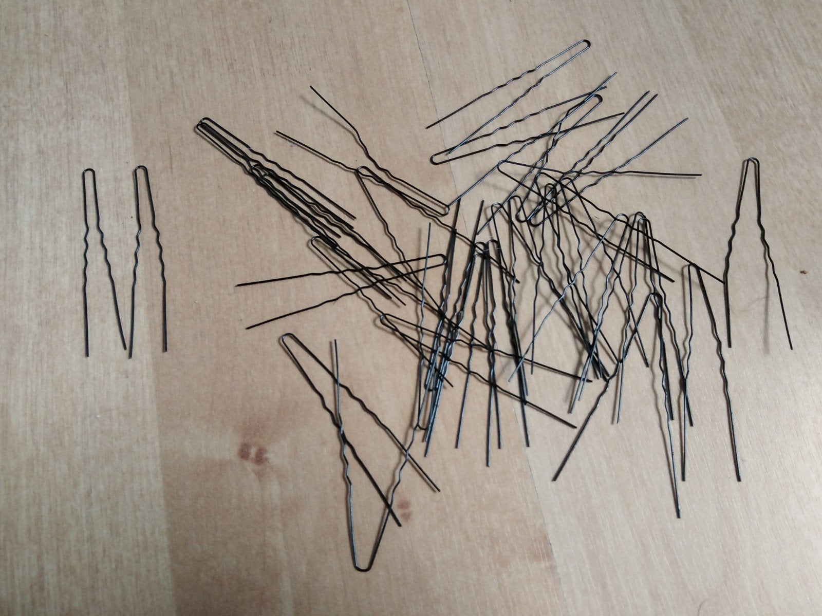 40 haarspelden, Ophalen of Verzenden, Zo goed als nieuw, Haarspeld