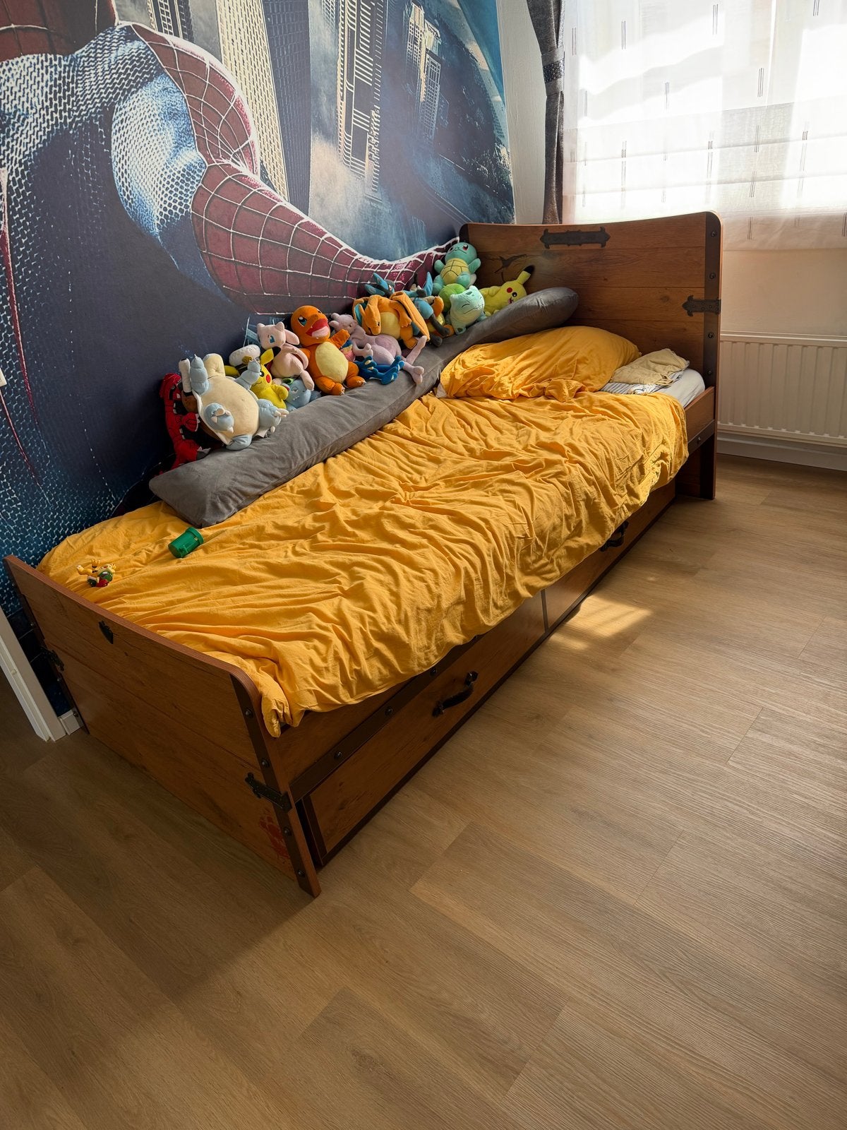 Complete Piraten Kinderkamer: Bed, Bureau, Boekenkast, Ophalen, Gebruikt, Jongetje of Meisje
