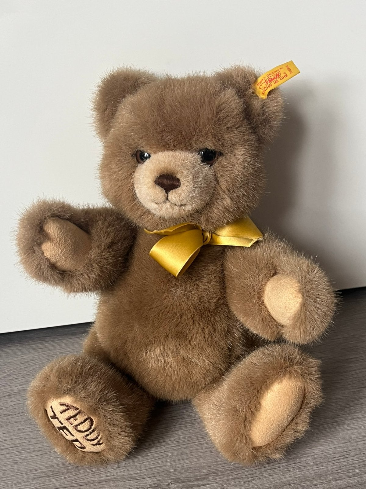 Steiff beer Teddy Ted-als nieuw!!, Ophalen of Verzenden, Zo goed als nieuw, Stoffen beer, Steiff