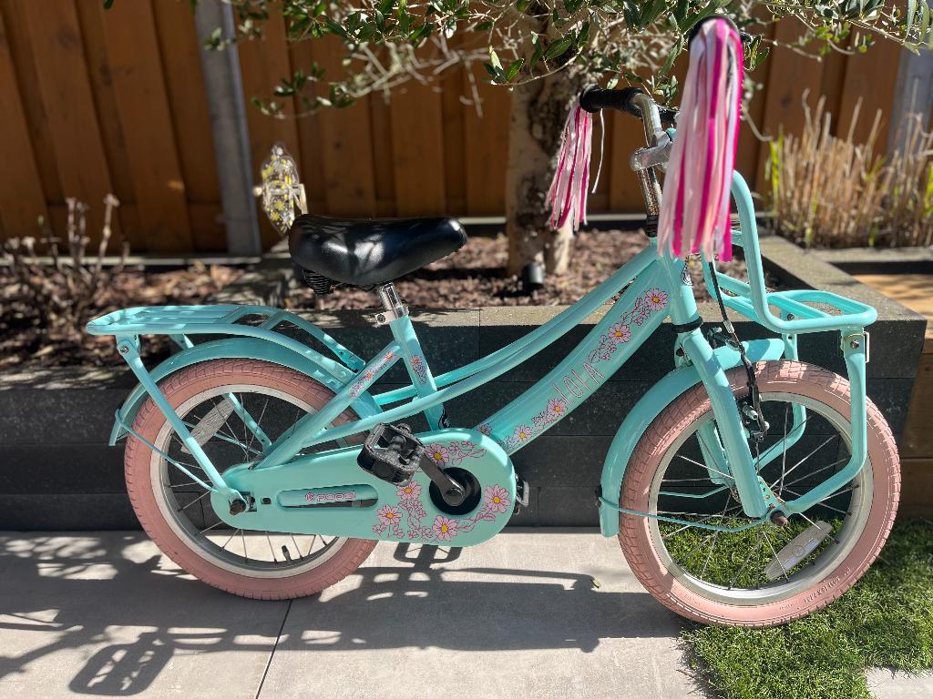 Lola fiets, Ophalen, Gebruikt, Handrem, Popal