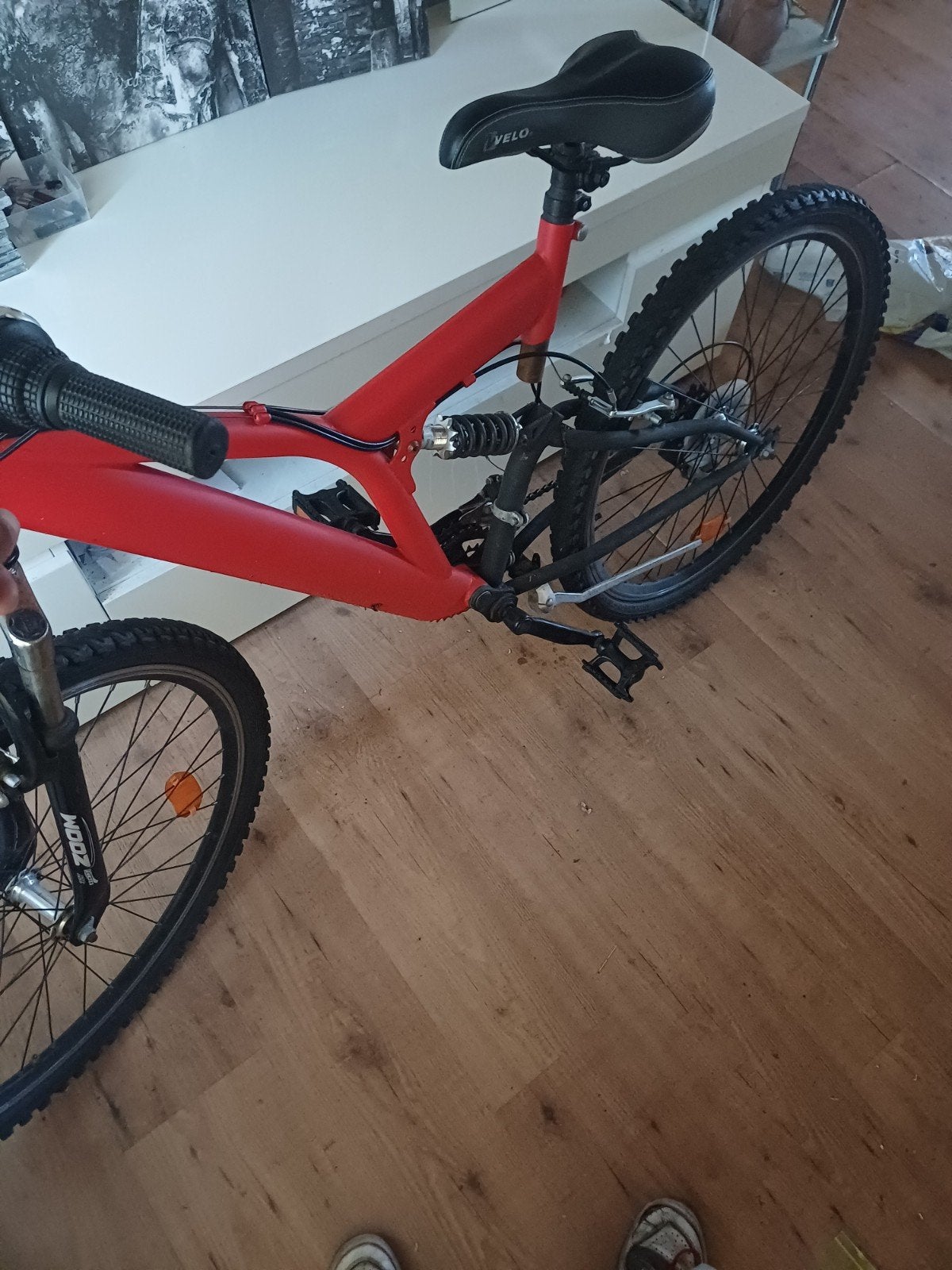 Mountainbike , fiets , goed geprijsd , goed werkend , BMX, Fietsen en Brommers, Fietsen | Crossfietsen en BMX, Ophalen, Staal