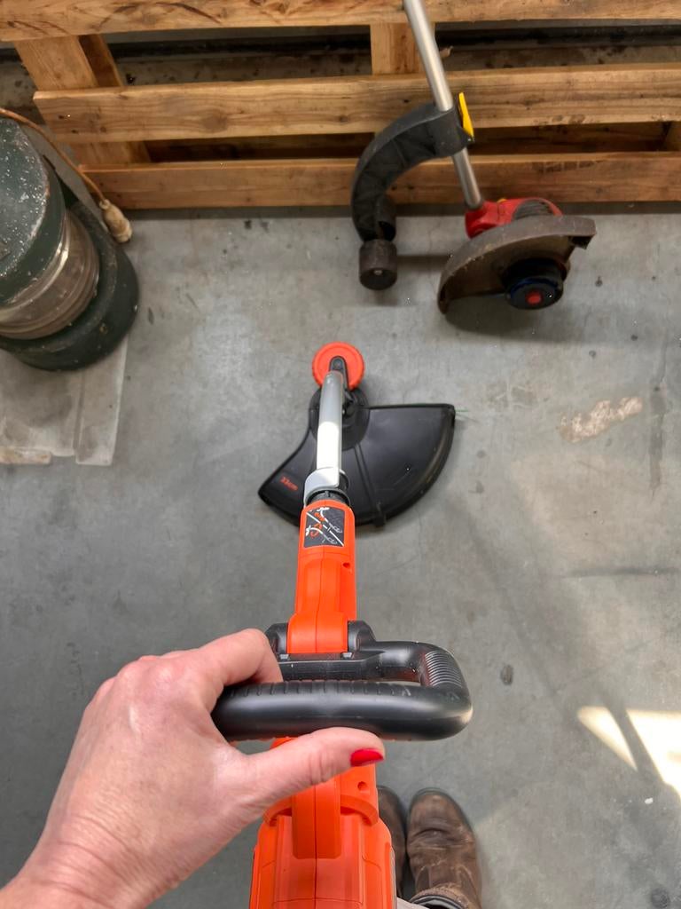 Black+Decker GL7033 grastrimmer 700W krachtig, D, Ophalen of Verzenden, Zo goed als nieuw, Elektrisch