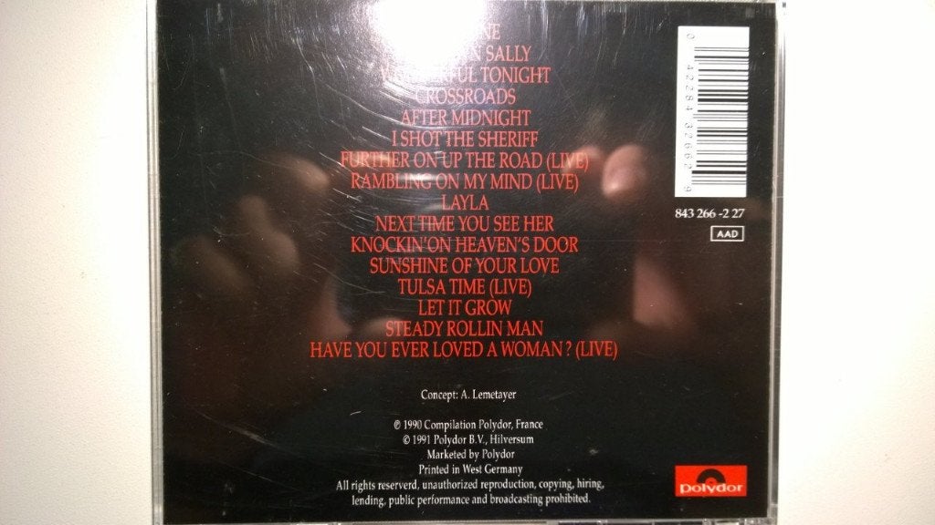 Eric Clapton - Story, Ophalen of Verzenden, Zo goed als nieuw, Poprock, Album
