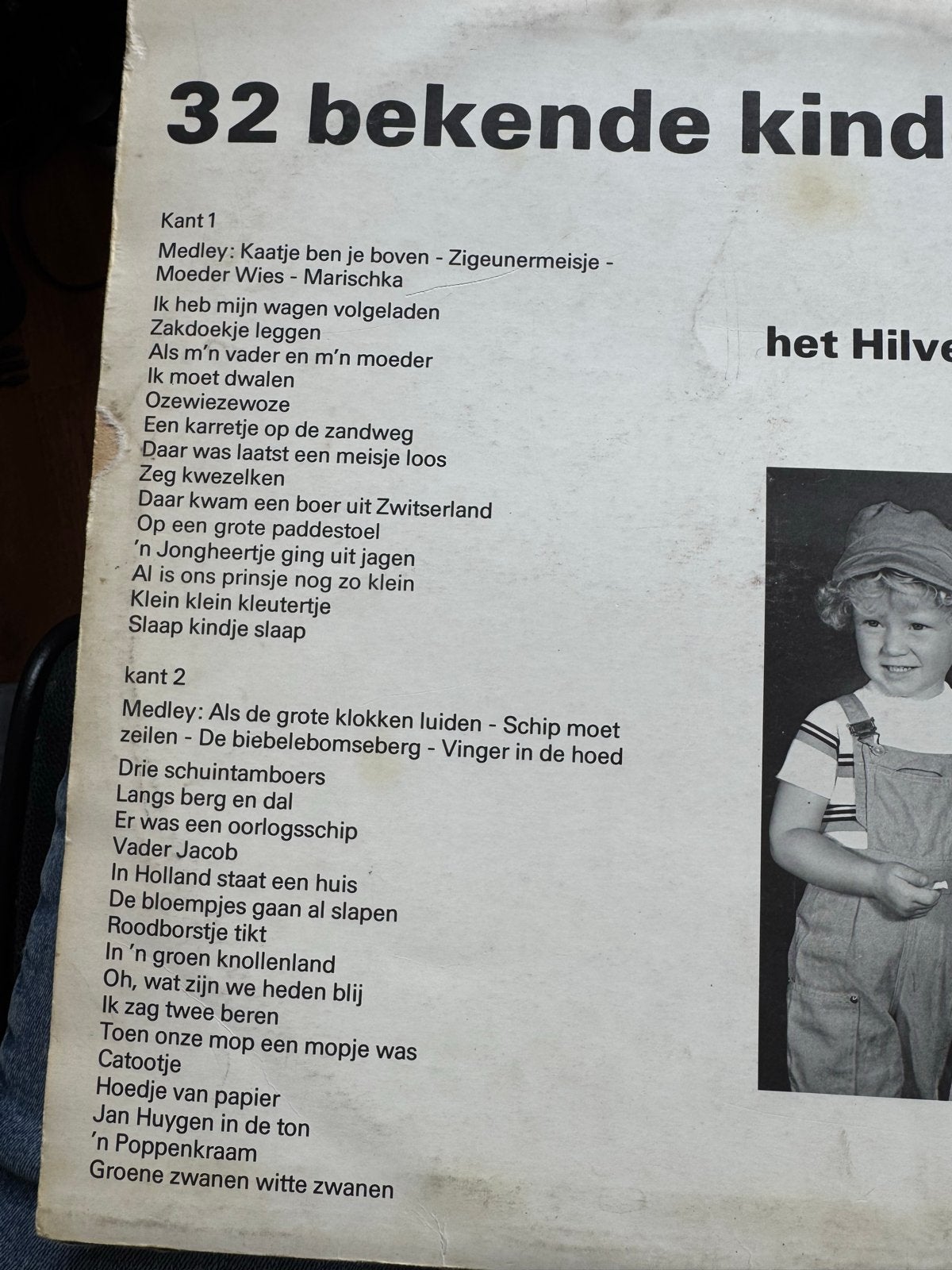32 Bekende Kinderliedjes - Het Hilversums Kinderkoor, Cd's en Dvd's, Gebruikt, Tot 2 jaar, Ophalen of Verzenden, Muziek