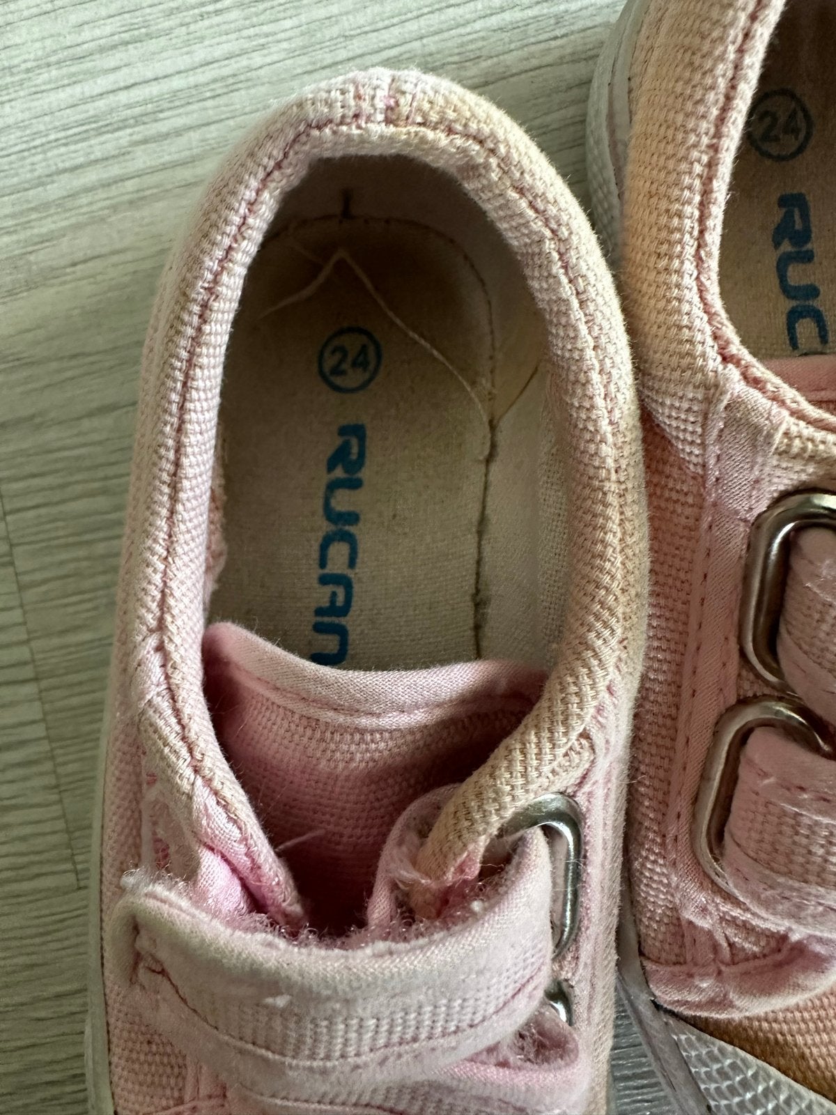 Roze Rucanor gymschoenen maat 24, Ophalen of Verzenden, Gebruikt, Meisje, Schoenen