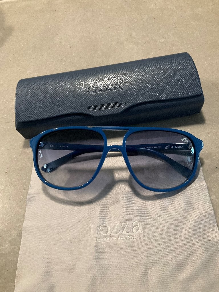 Lozza zonnebril unisex, Overige merken, Zonnebril, Blauw, Ophalen of Verzenden