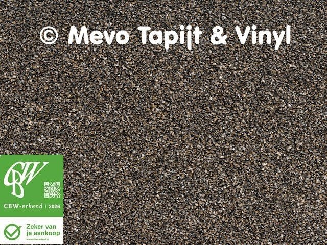Saxony, Bologna 79 BRONZETONE Lengte 7.65 mtr, breedte 4 mtr, MeVo tapijt en vinyl, Nieuw, Ophalen of Verzenden, 25 tot 50 m²