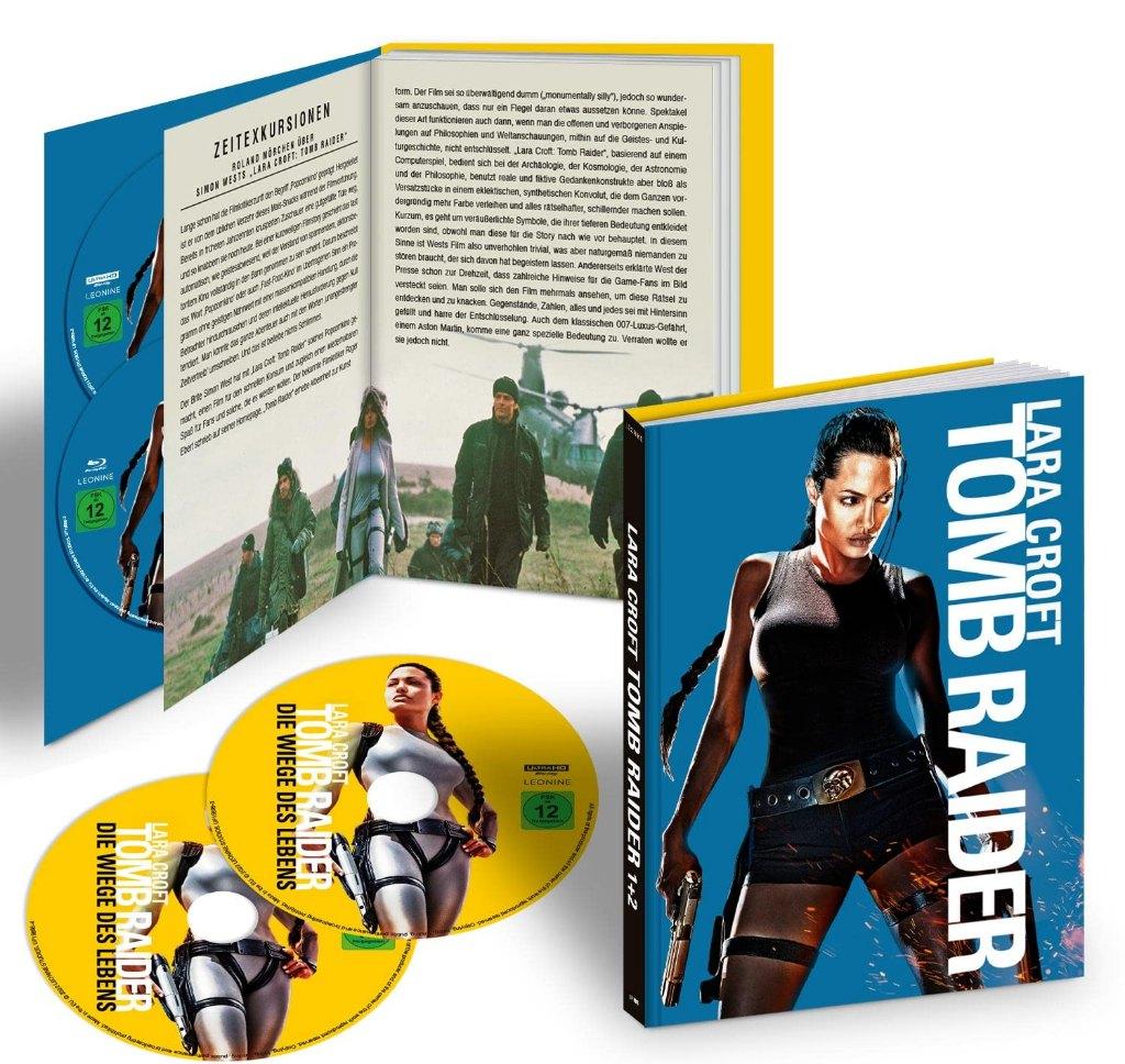 Tomb Raider 1 en 2 [4K UHD and BRD] Nieuw Geseald., Cd's en Dvd's, Blu-ray, Ophalen of Verzenden, Nieuw in verpakking, Actie, Boxset