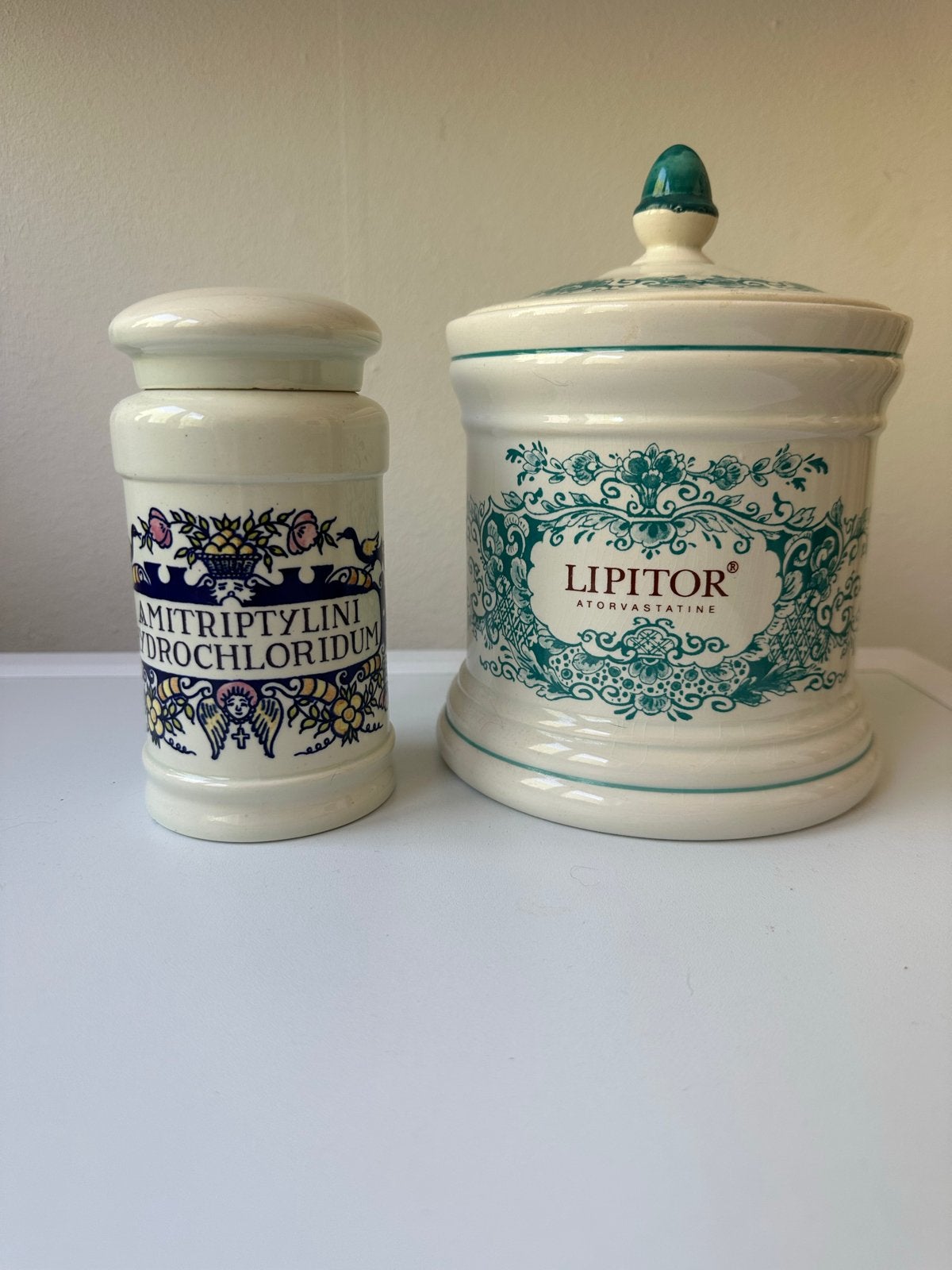 Vintage Apothekerspotten - MSD Koninklijk Goedewaagen Hollan, Ophalen of Verzenden