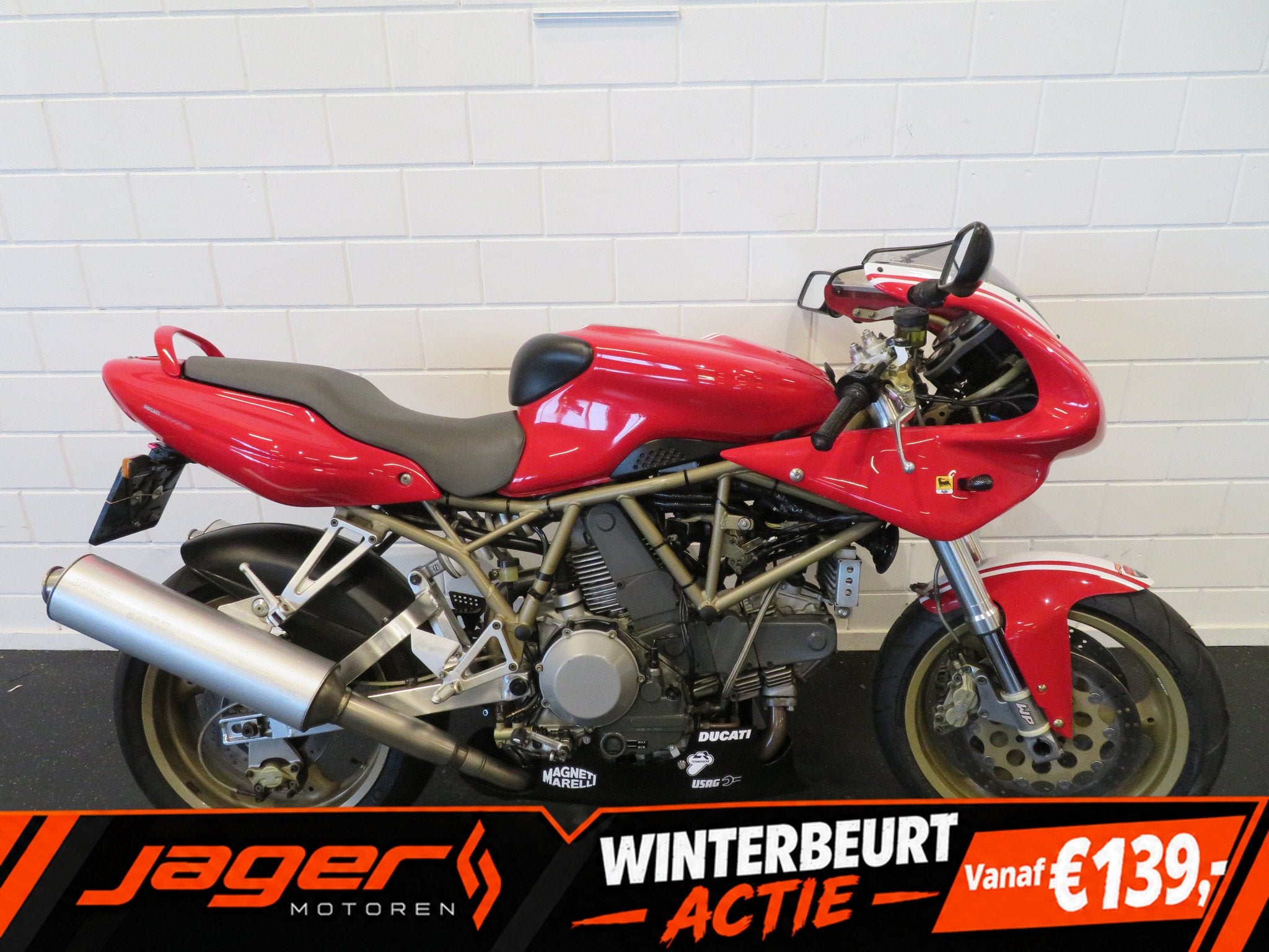 Ducati 900 SS 900SS NUDA ZEER FRAAI! (bj 1999), Motoren, Sport, Gebruikt, Bedrijf