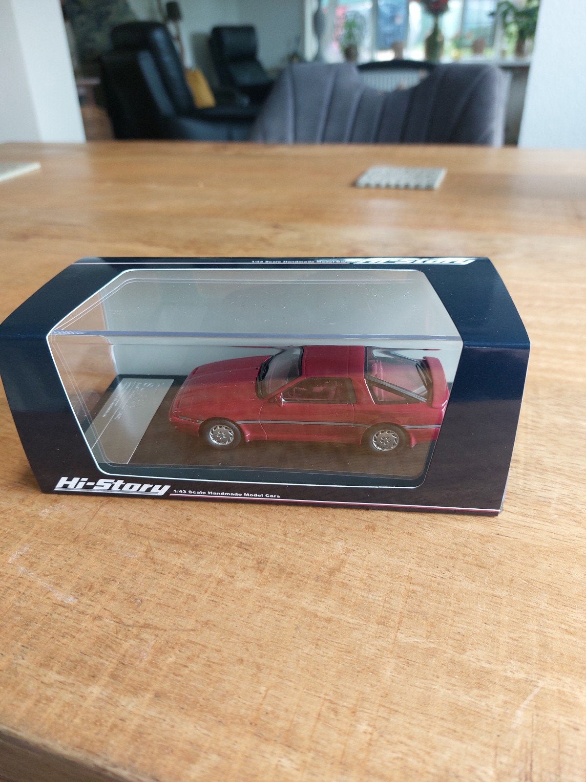 MODELAUTO 1-43 HI-STORY TOYOTA SUPRA 1987, Ophalen of Verzenden, Zo goed als nieuw, Auto, Overige merken