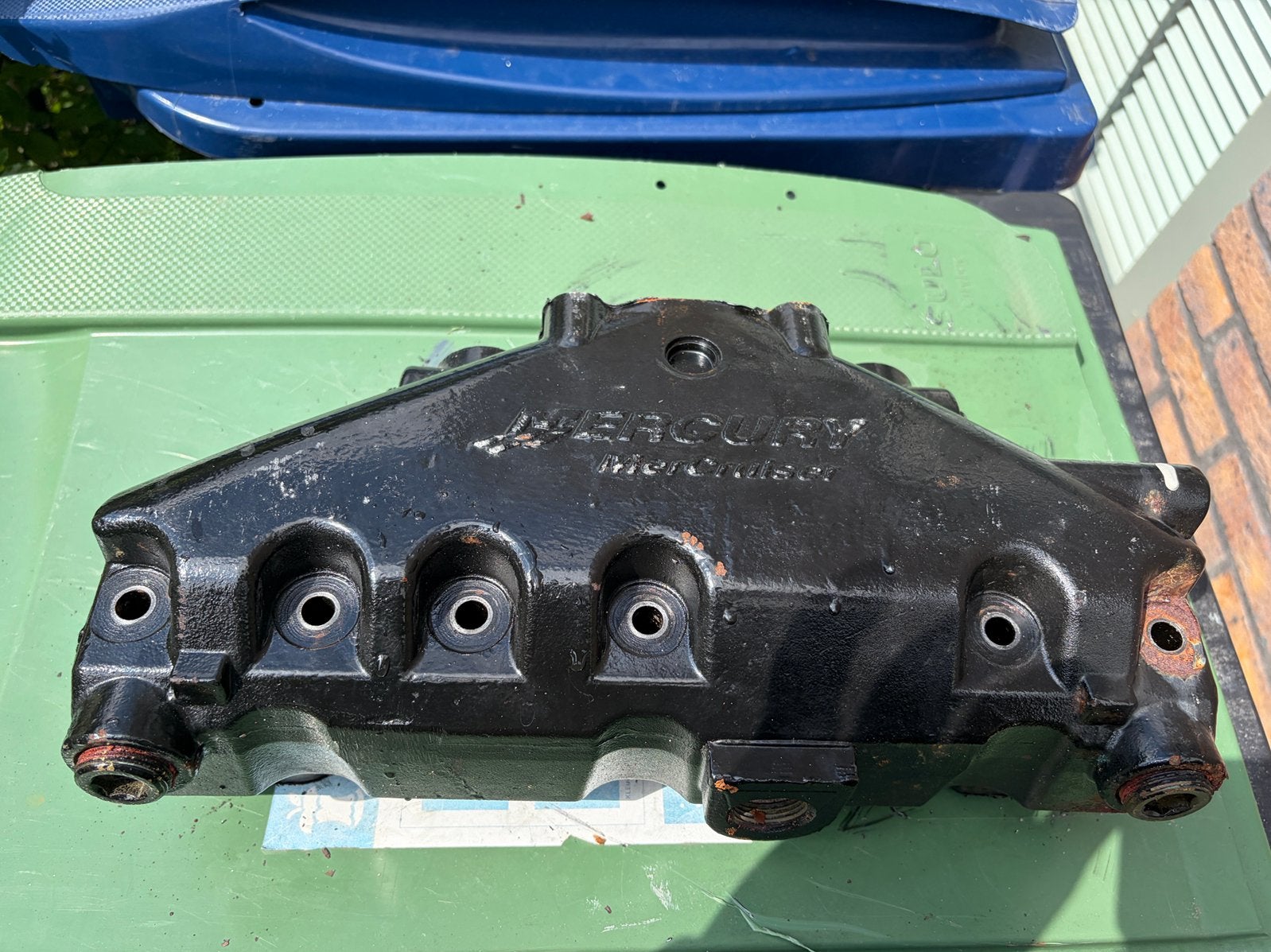 Mercruiser MANIFOLD EXHAUST 864612, Ophalen of Verzenden, Gebruikt, Motor en Techniek, Motorboot