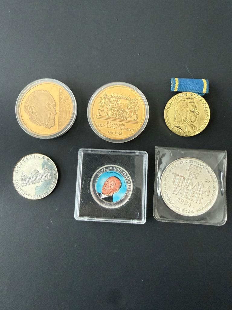 Diverse Duitse penningen en medailles, Ophalen of Verzenden, Duitsland, Setje, Goud