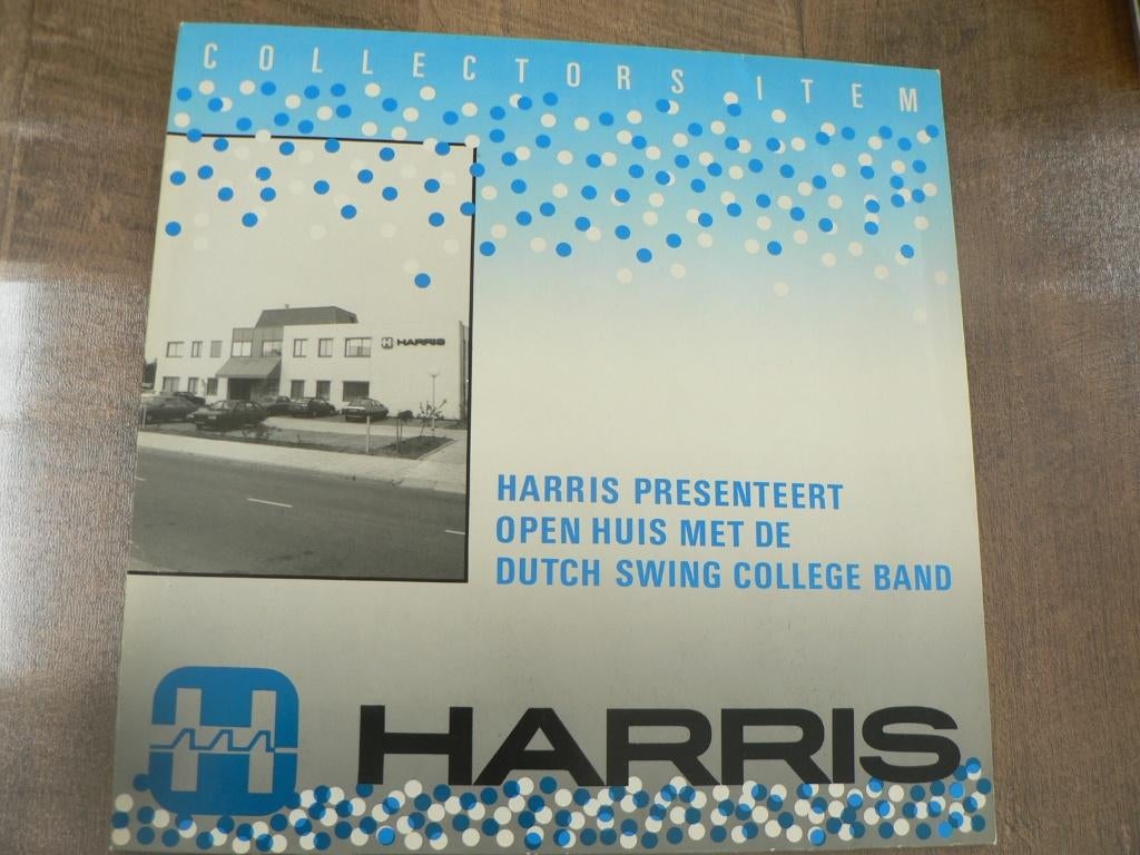 HARRIS DUTCH SWING COLLEGE BAND RECLAME LP, Gebruikt, 1980 tot heden, Ophalen of Verzenden, 12 inch