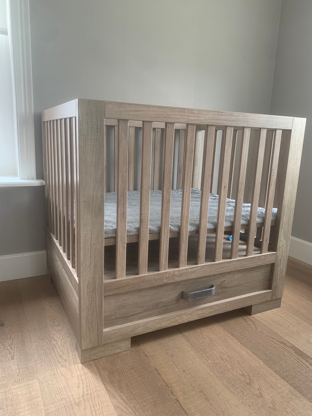 Kidsmill Brent Box Met Lade Oldwood, Ophalen, Zo goed als nieuw, Vierkant, In hoogte verstelbaar