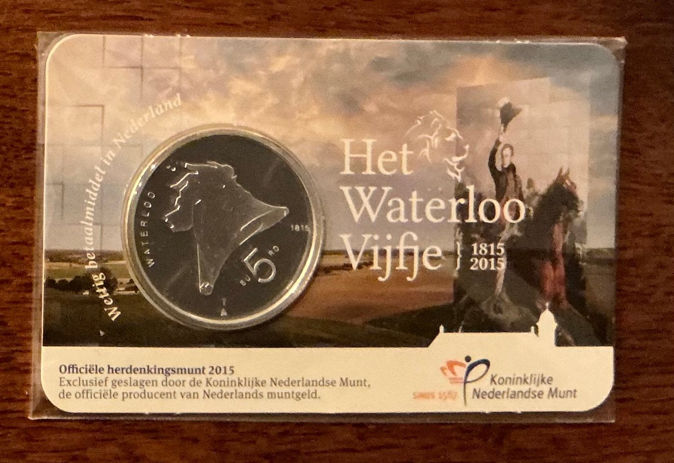 Diverse Nederlandse Herdenkingsmunten - Het Waterloo Vijfje, Postzegels en Munten, Ophalen of Verzenden, Koningin Beatrix, Euro's
