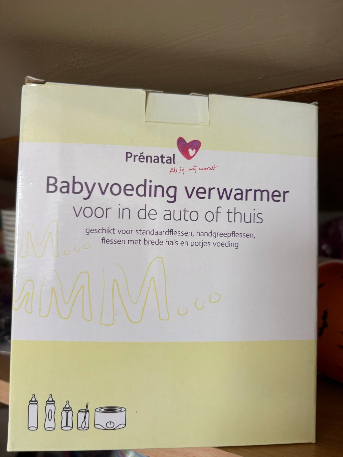 Prénatal Babyvoedingverwarmer voor auto of thuis, Kinderen en Baby's, Ophalen, Nieuw, Flessen- of potjesverwarmer, Overige merken