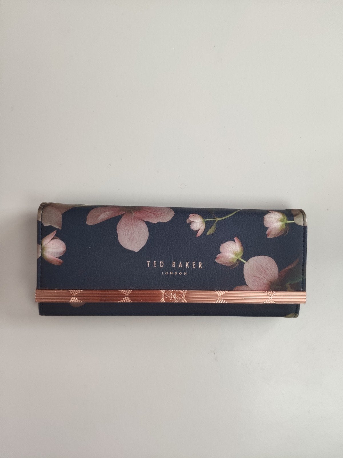 Ted Baker opvouwbare brillenkoker, Ophalen of Verzenden, Zo goed als nieuw, Blauw, Overige merken
