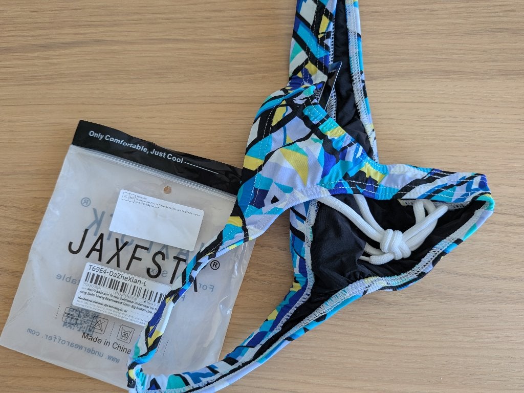 Heren zwemstring, Kleding | Heren, Maat 52/54 (L), Overige kleuren, Verzenden, Jaxfstk