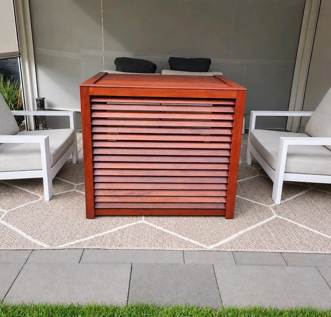 🧡 Hardhouten ombouw op maat airco of warmtepomp, Ophalen, Zo goed als nieuw, Overige typen