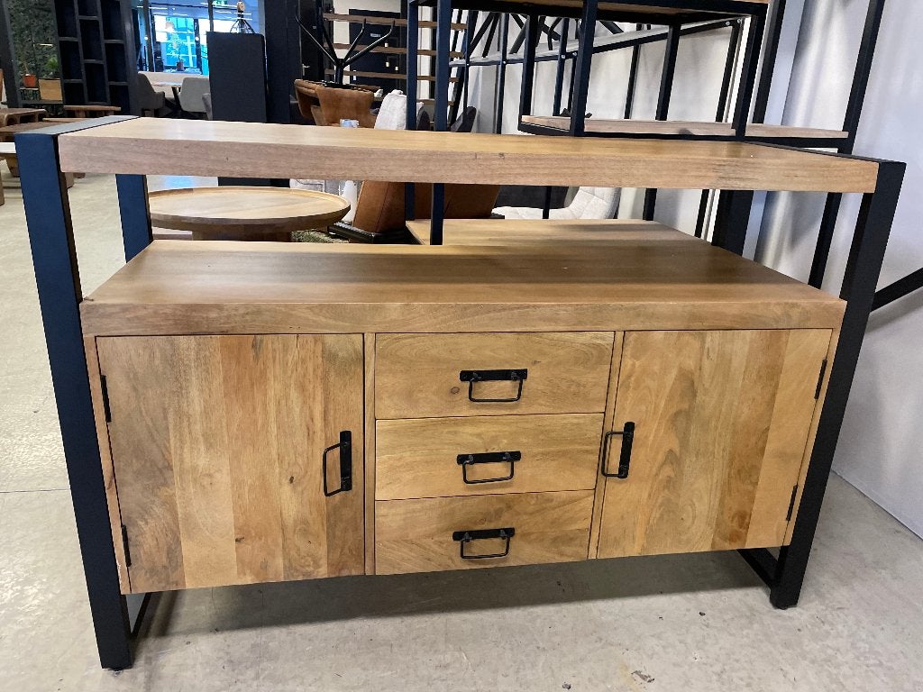 LEEGVERKOOP DRESSOIR SALE 349 EURO CHEFMEUBEL VOORRAAD, Huis en Inrichting, Ophalen, Bruin, Nieuw, Modern