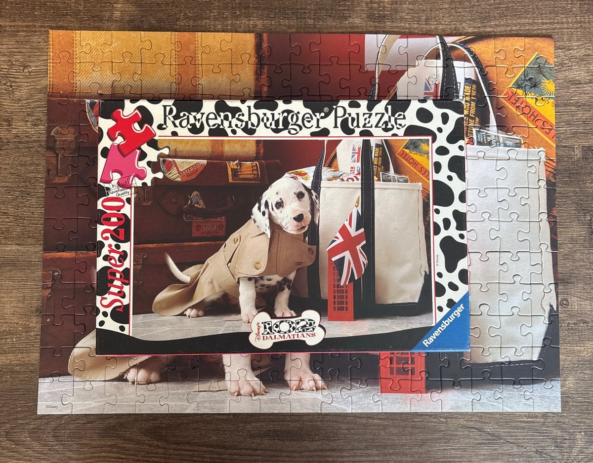 Ravensburger Dalmatiër Puzzel - Super 200 Stukjes, Ophalen of Verzenden, Minder dan 500 stukjes, Gebruikt, Legpuzzel