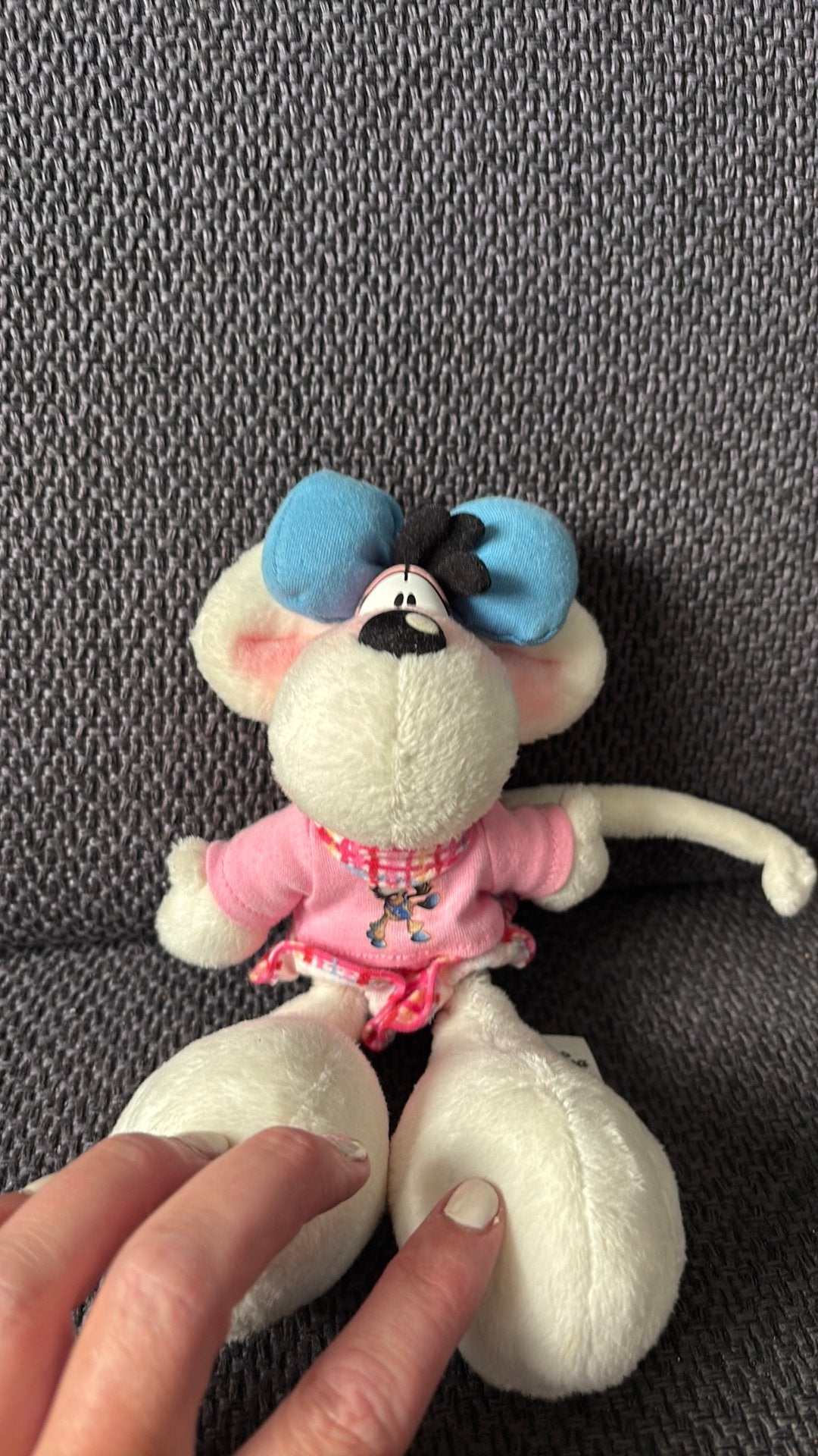 Middelmaat diddlina knuffel uit 2005, Ophalen of Verzenden, Zo goed als nieuw, Knuffel