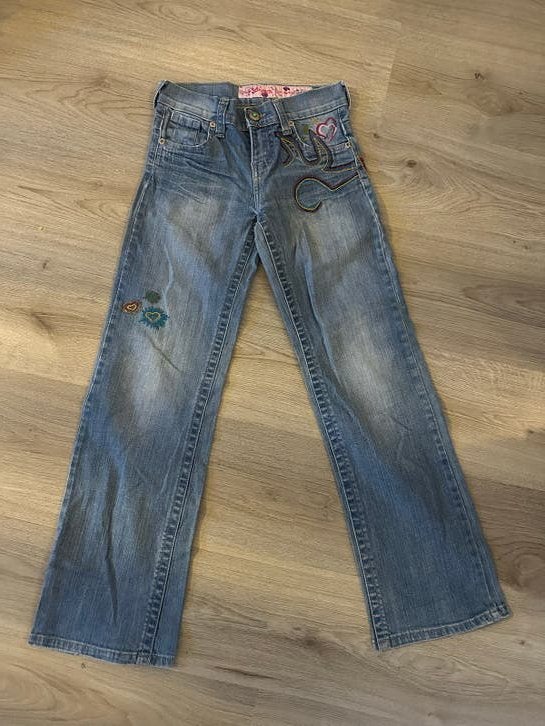 Vingino vintage broek maat 12 jaar, Ophalen of Verzenden, Gebruikt, Jongen of Meisje, Broek